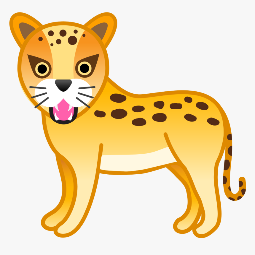 Download Svg Download Png - Leopard Icon, Transparent Png, Free Download