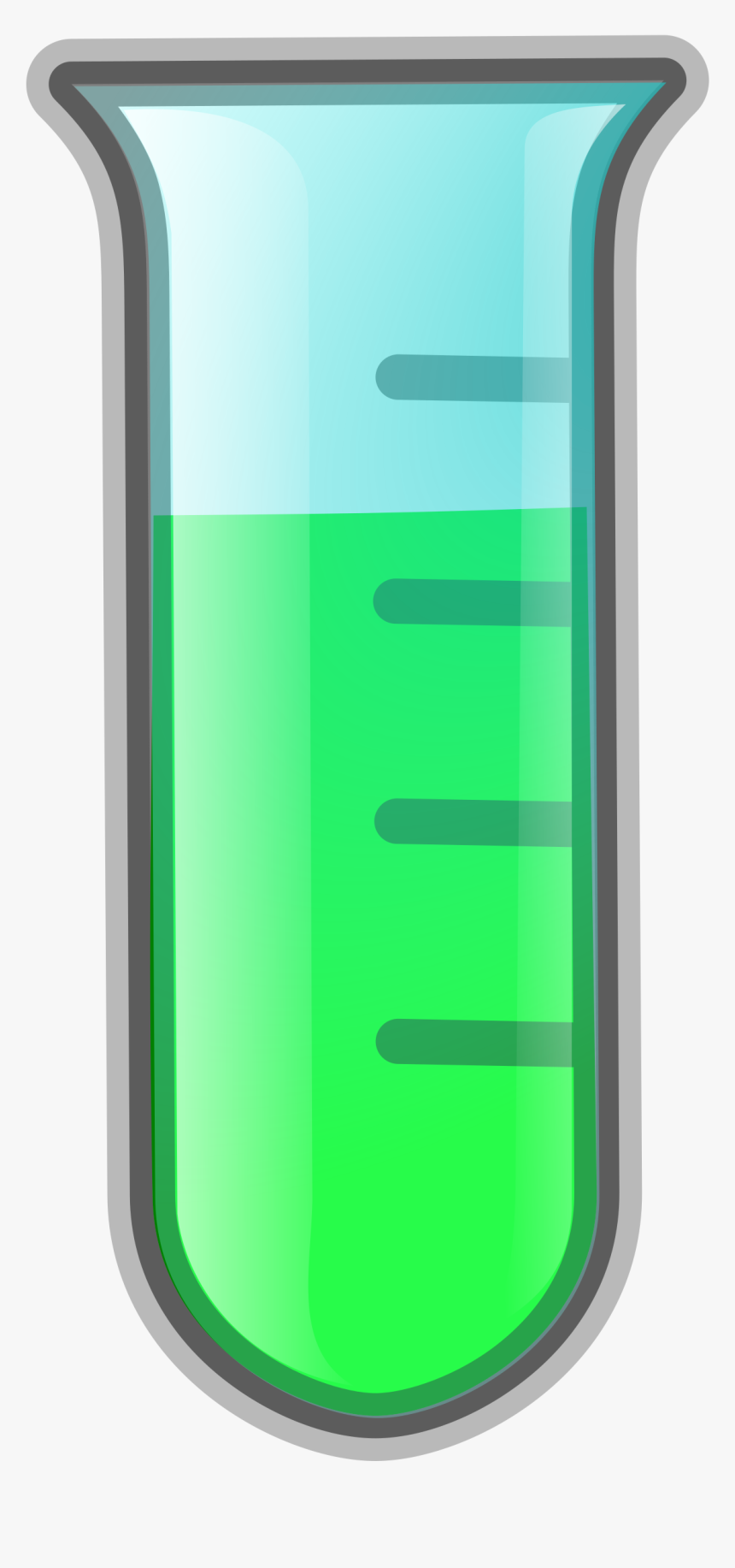 Lab Icon 4 Clip Arts - Green Test Tube Chemistry, HD Png Download, Free Download