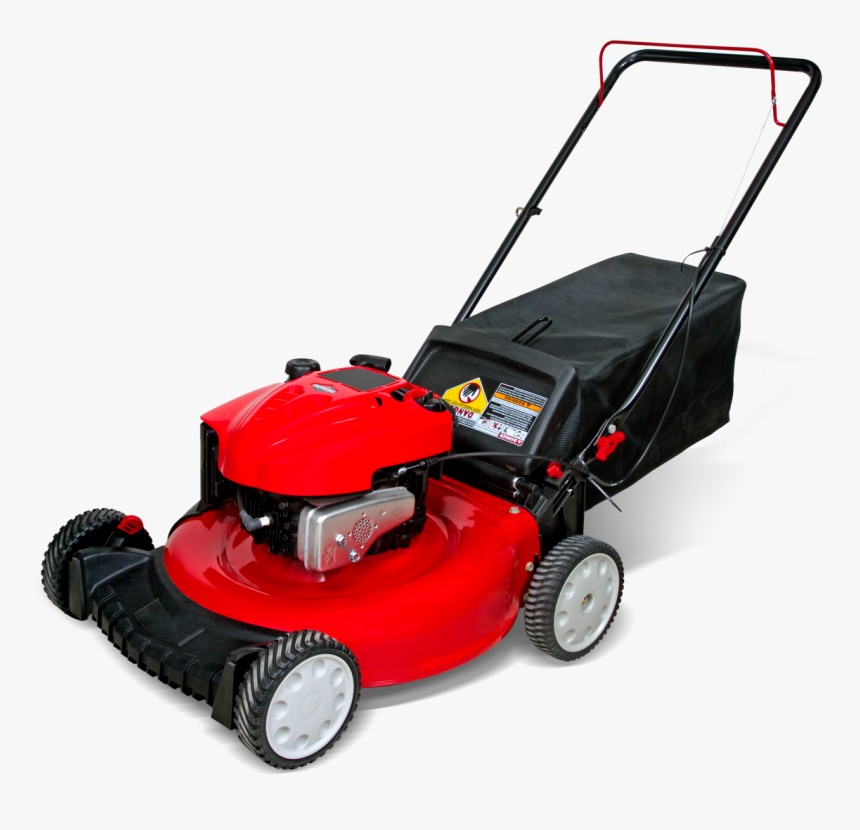 Mower,lawn Mower,walk-behind Mower,vehicle,outdoor - Red Lawn Mower Png, Transparent Png, Free Download