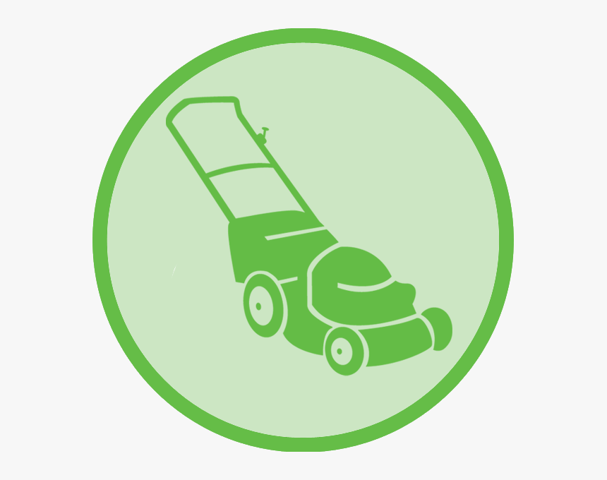 Lawn Clipart Grounds Maintenance - Green Lawn Mower Icon, HD Png Download, Free Download