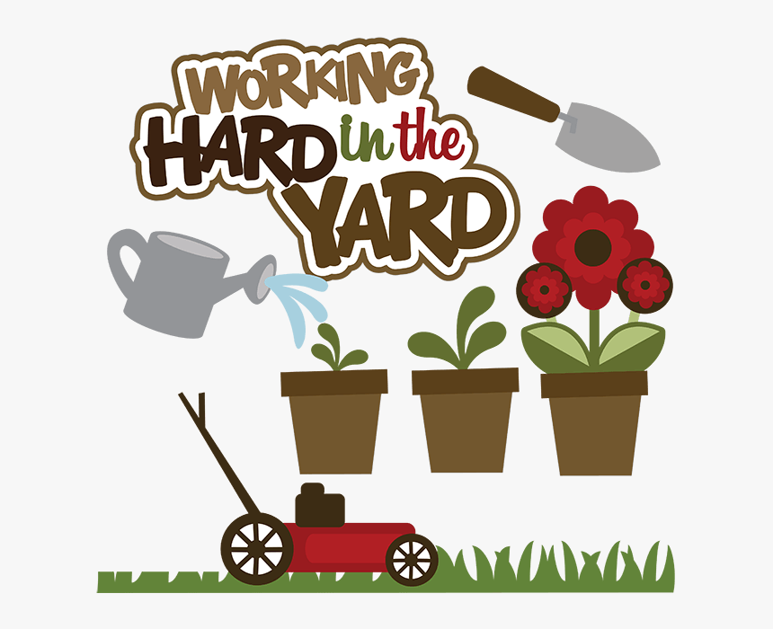 Lawn Work Clipart - Clip Art Yard Work, HD Png Download, Free Download