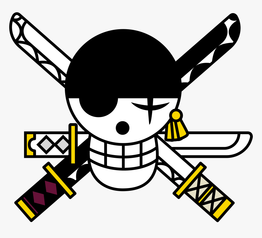 One Piece Logo - One Piece Zoro Flag, HD Png Download, Free Download