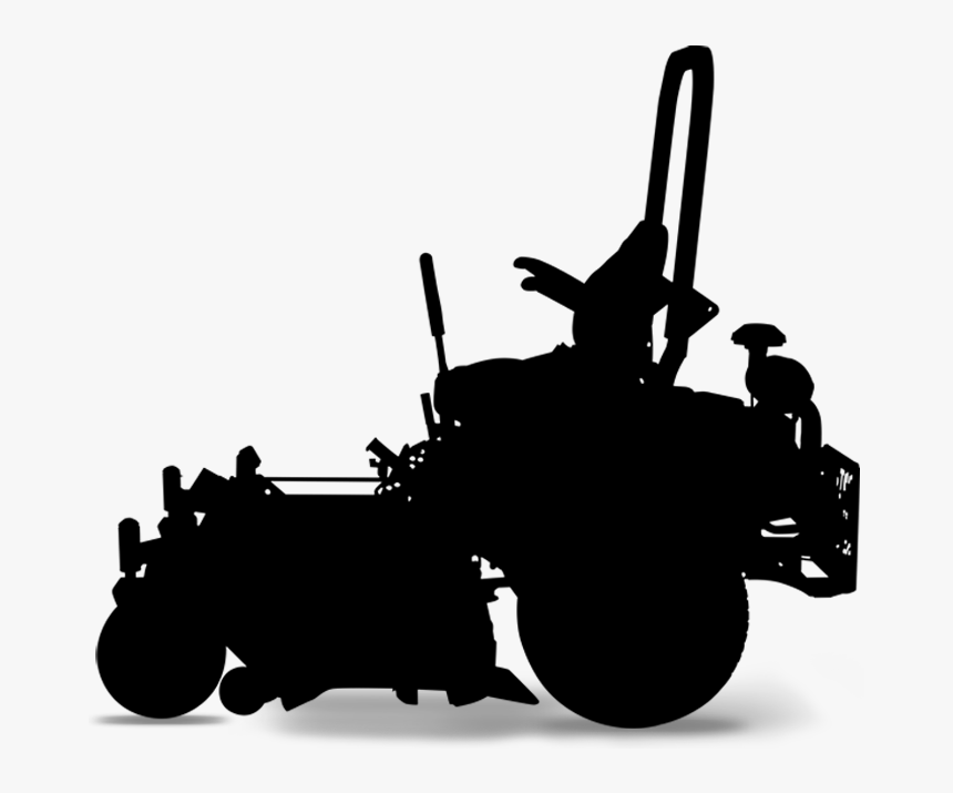 Gorder Ag Supply Llc Lawn Mowers Zero-turn Mower Machine - Silhouettes Zero Turn Mower, HD Png Download, Free Download
