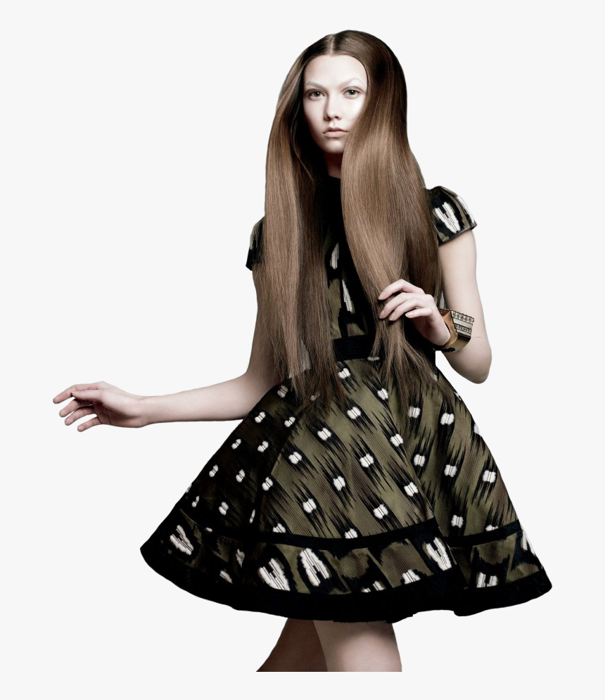 Girl In Dress Png, Transparent Png, Free Download