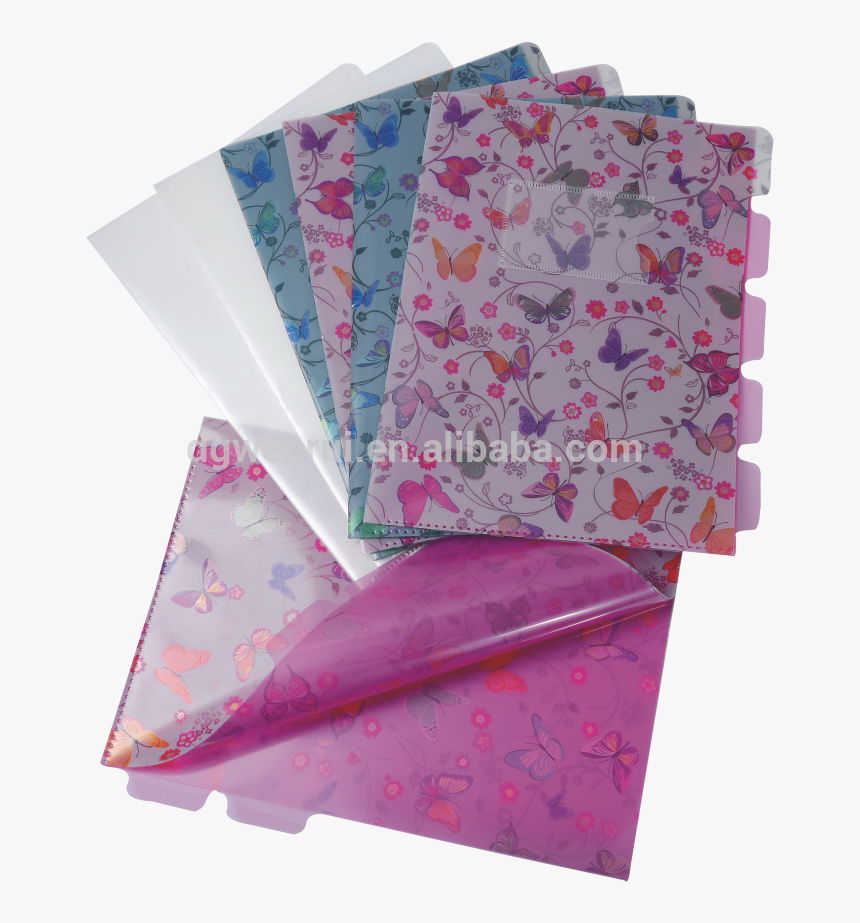 A4 Separator Page File With Pp Cover - Origami Paper, HD Png Download, Free Download