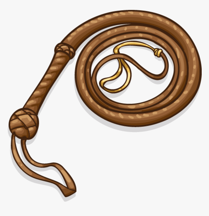 Whip Clipart Leather Whip - Indiana Jones Whip Clipart, HD Png Download, Free Download