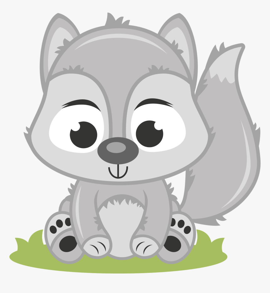 Cute Wolf Clipart Png - Cute Wolf Clipart, Transparent Png - kindpng