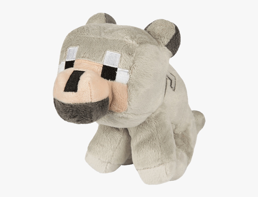 Minecraft 8 Baby Wolf Plush, HD Png Download, Free Download