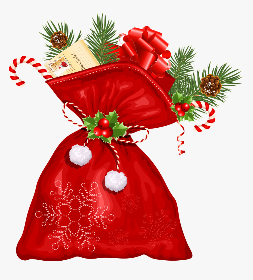 Transparent Mr And Mrs Claus Clipart - Christmas Presents Transparent Background, HD Png Download, Free Download