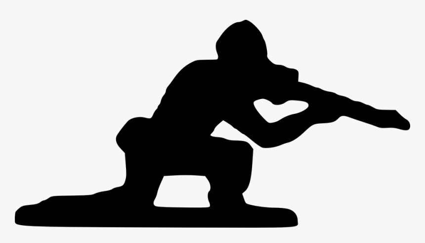 Soldier Silhouette Clip Art - Toy Soldier Silhouette Png, Transparent Png, Free Download