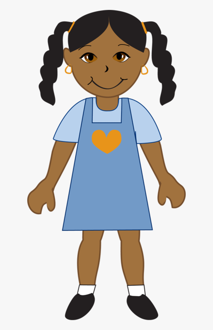 African American Baby Clipart Free Download Best Black - African American Girl Clip Art, HD Png Download, Free Download