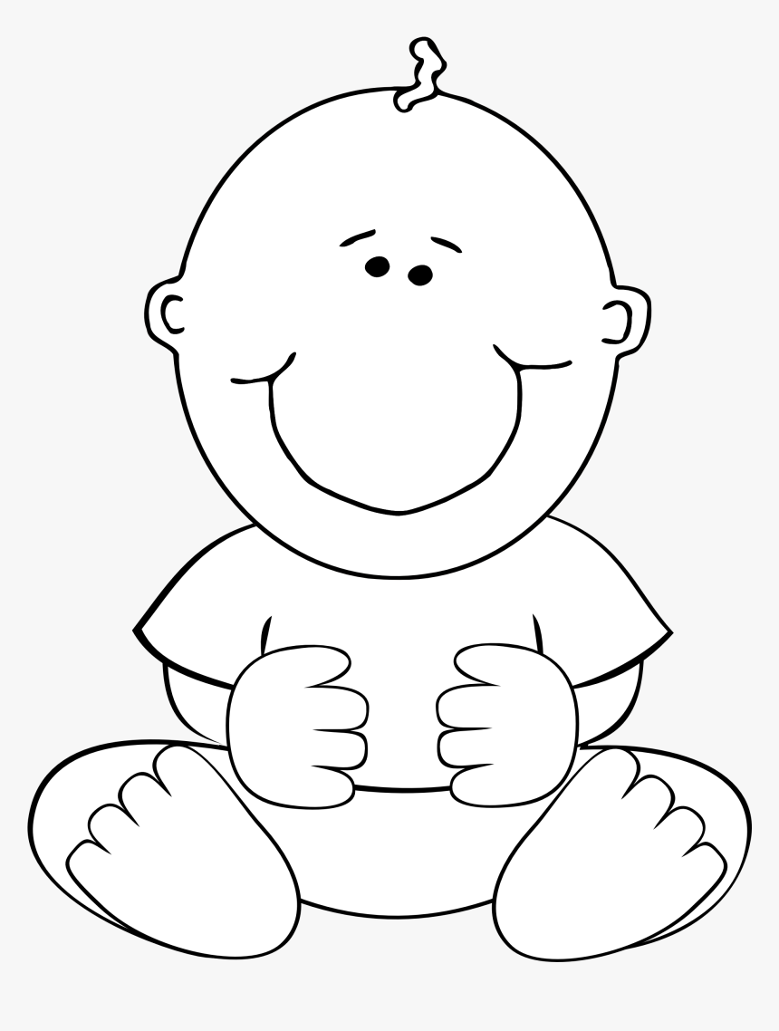 Black Baby Png - Baby Boy Clip Art, Transparent Png, Free Download