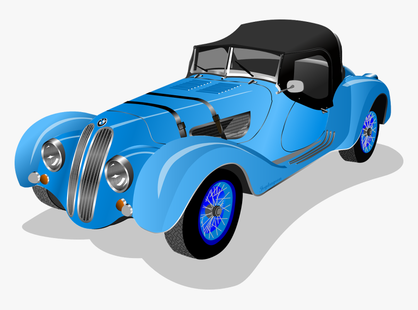 Vintage Car Clip Art, HD Png Download, Free Download