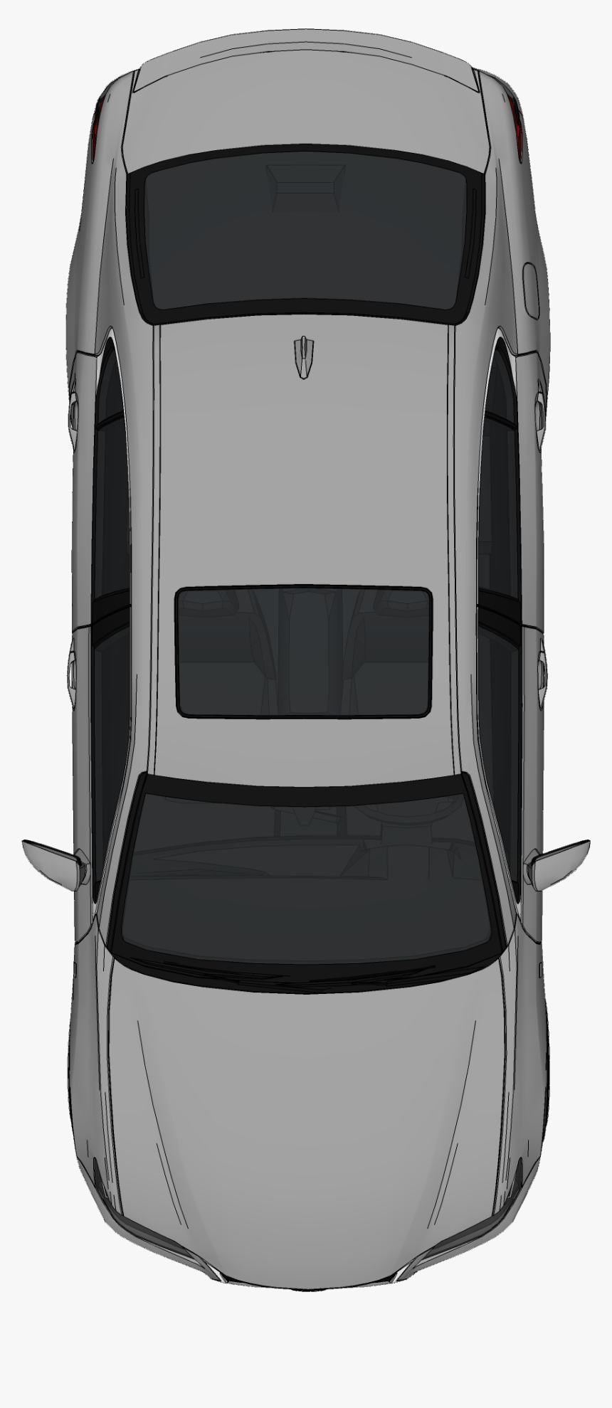 Clipart Car Top View, HD Png Download, Free Download