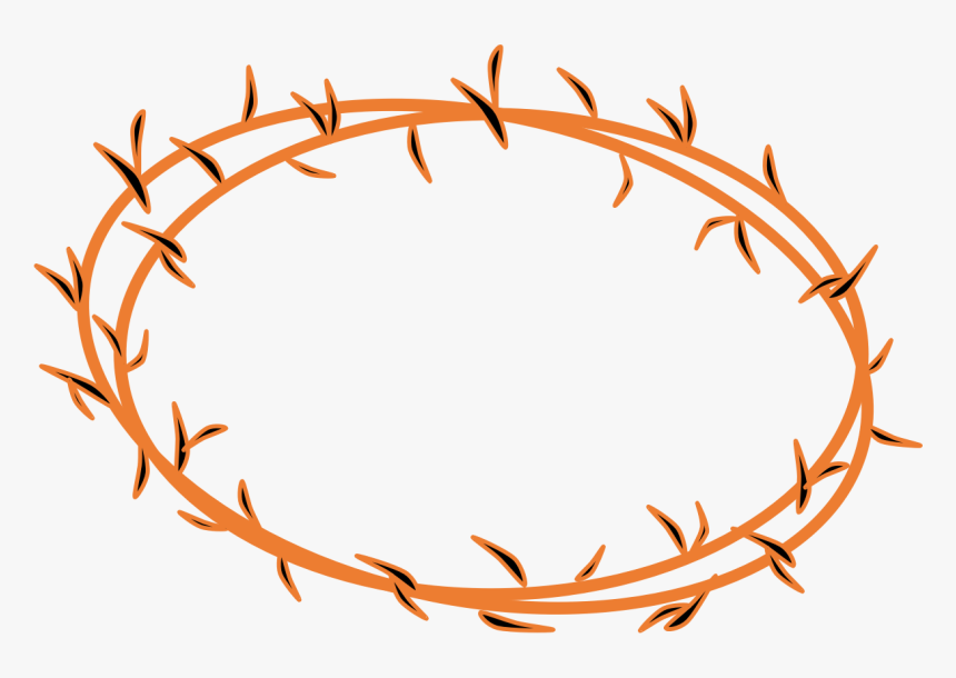 Crown Of Thorns Thorns, Spines, And Prickles Clip Art - Clipart Of Crown Of Thorns, HD Png Download, Free Download