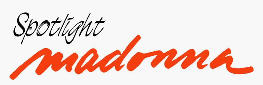 Spotlight Logo - Madonna Spotlight Single, HD Png Download, Free Download