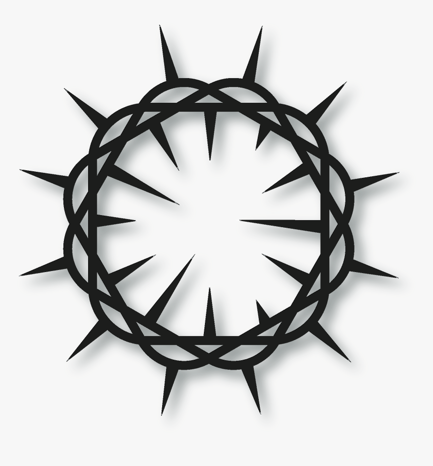 Crown Of Thorns Design , Transparent Cartoons - Vector Graphics, HD Png Dow...