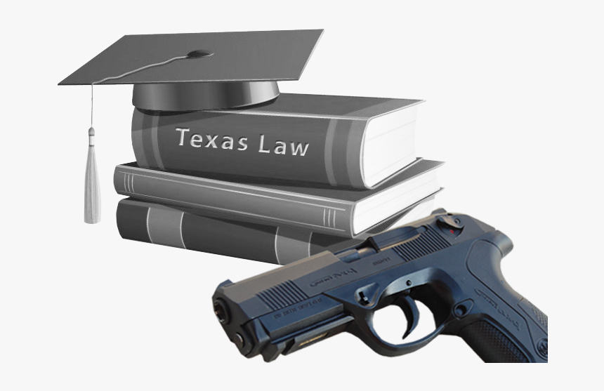 Transparent Gun To Head Png - Graduation Toga And Cap With Books, Png Download, Free Download