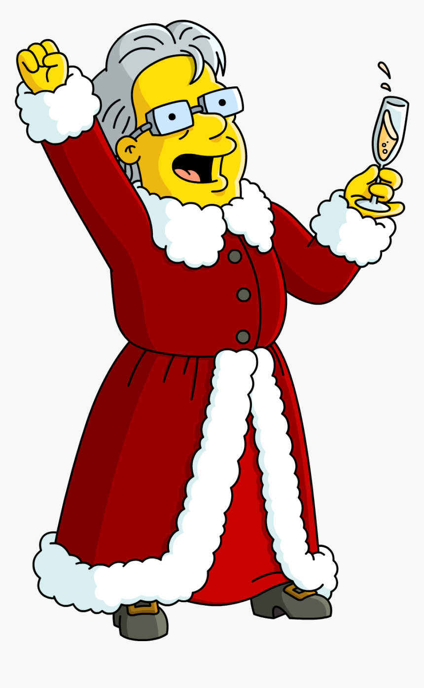 Mrs Claus Simpsons Tapped Out, HD Png Download, Free Download