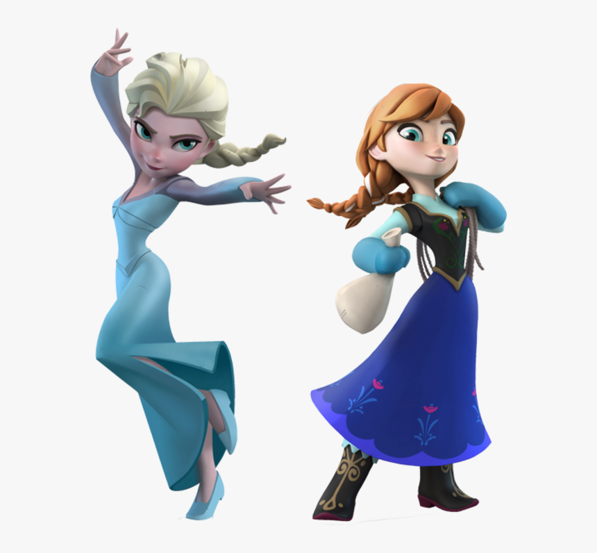 Elsa Y Anna Disney Infinity - Frozen Anna Disney Infinity, HD Png Download, Free Download