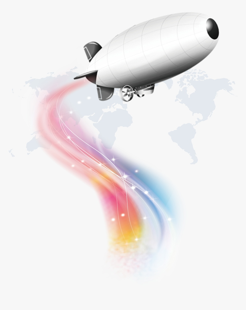 Transparent Zeppelin Clipart - Blimp, HD Png Download, Free Download