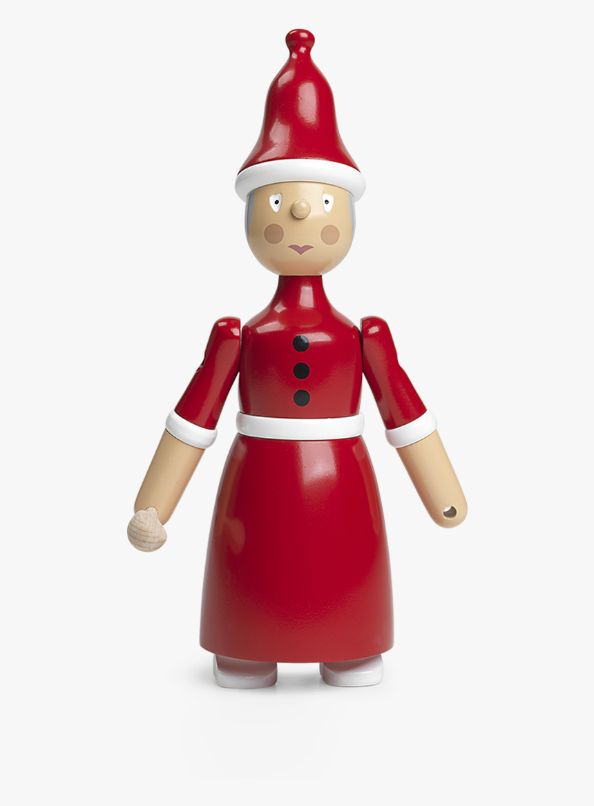 Santa Clara Mrs Santa Red White - Nissekone Kay Bojesen, HD Png Download, Free Download