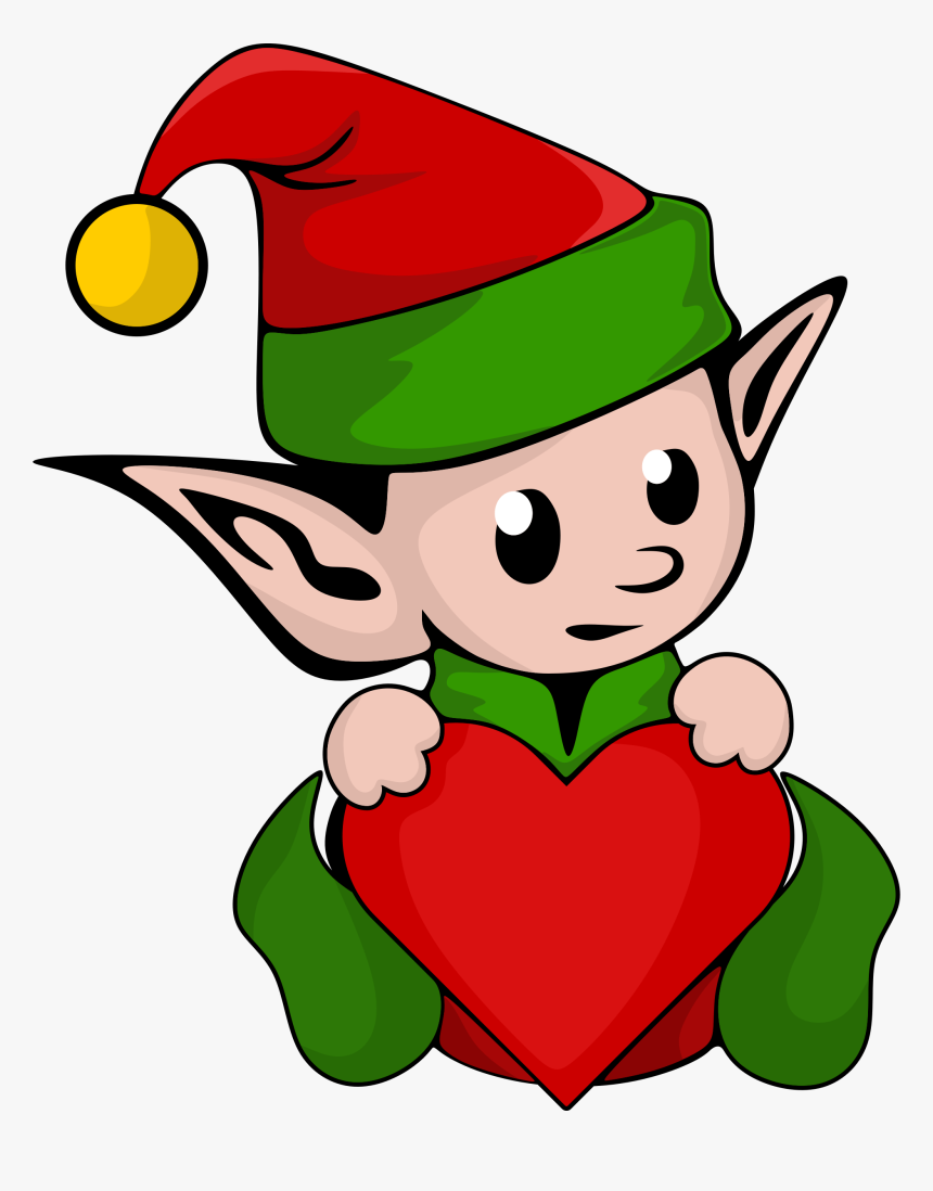 Santa Claus Christmas Elf Clip Art - Clipart Elf, HD Png Download, Free Download