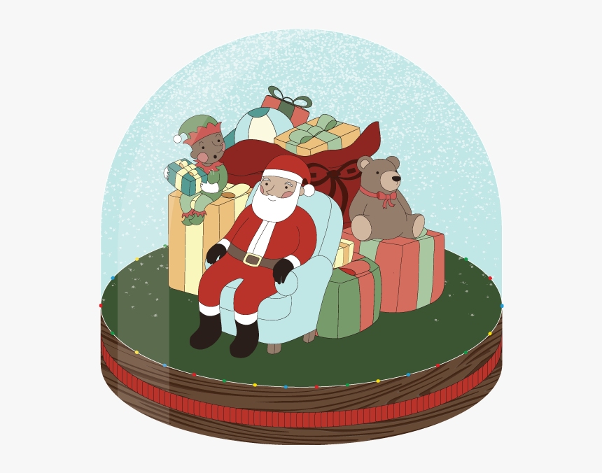 Santa Session - Illustration, HD Png Download, Free Download