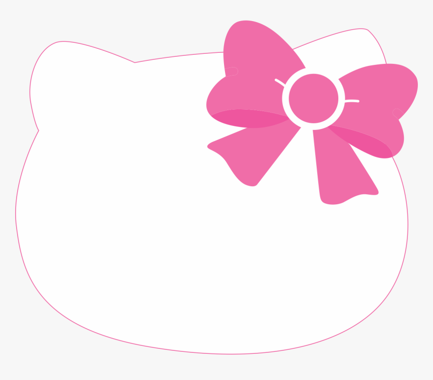 Hello Kitty Head Image - Head Of Hello Kitty, HD Png Download - kindpng