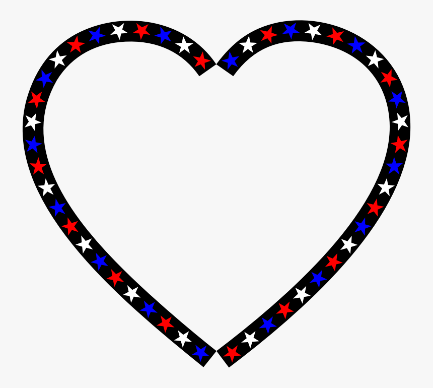 Red White Blue Hearts, HD Png Download, Free Download