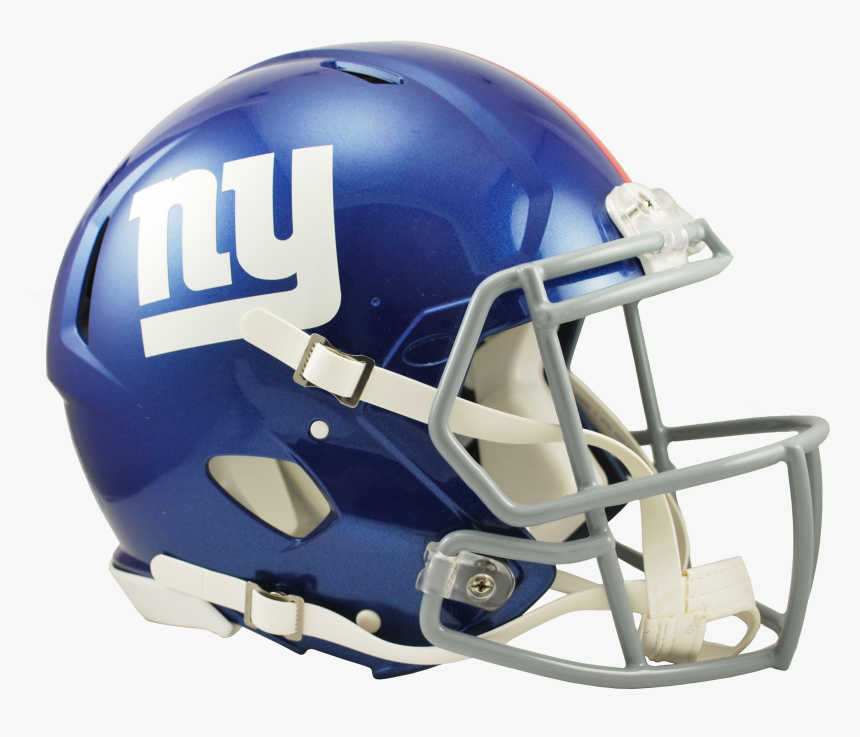 New York Giants Revolution Speed Authentic Helmet - New York Giants Football Helmet, HD Png Download, Free Download