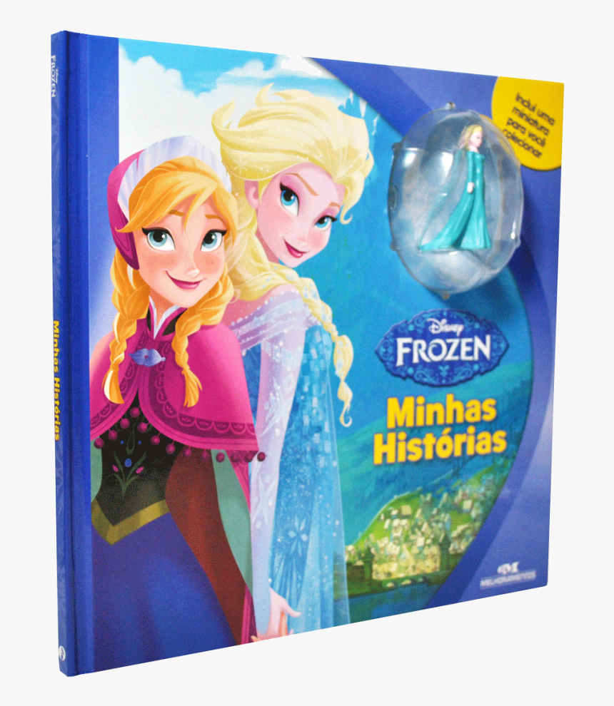 Livro Frozen Minhas Histórias - Elsa And Anna Holding Hands, HD Png Download, Free Download