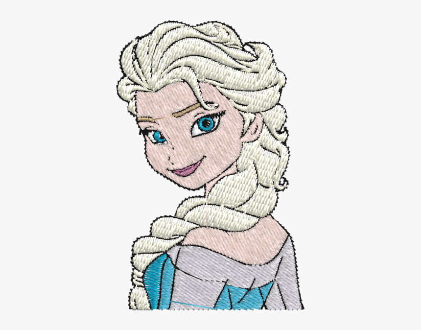 Elsa Frozen Bordado, HD Png Download, Free Download