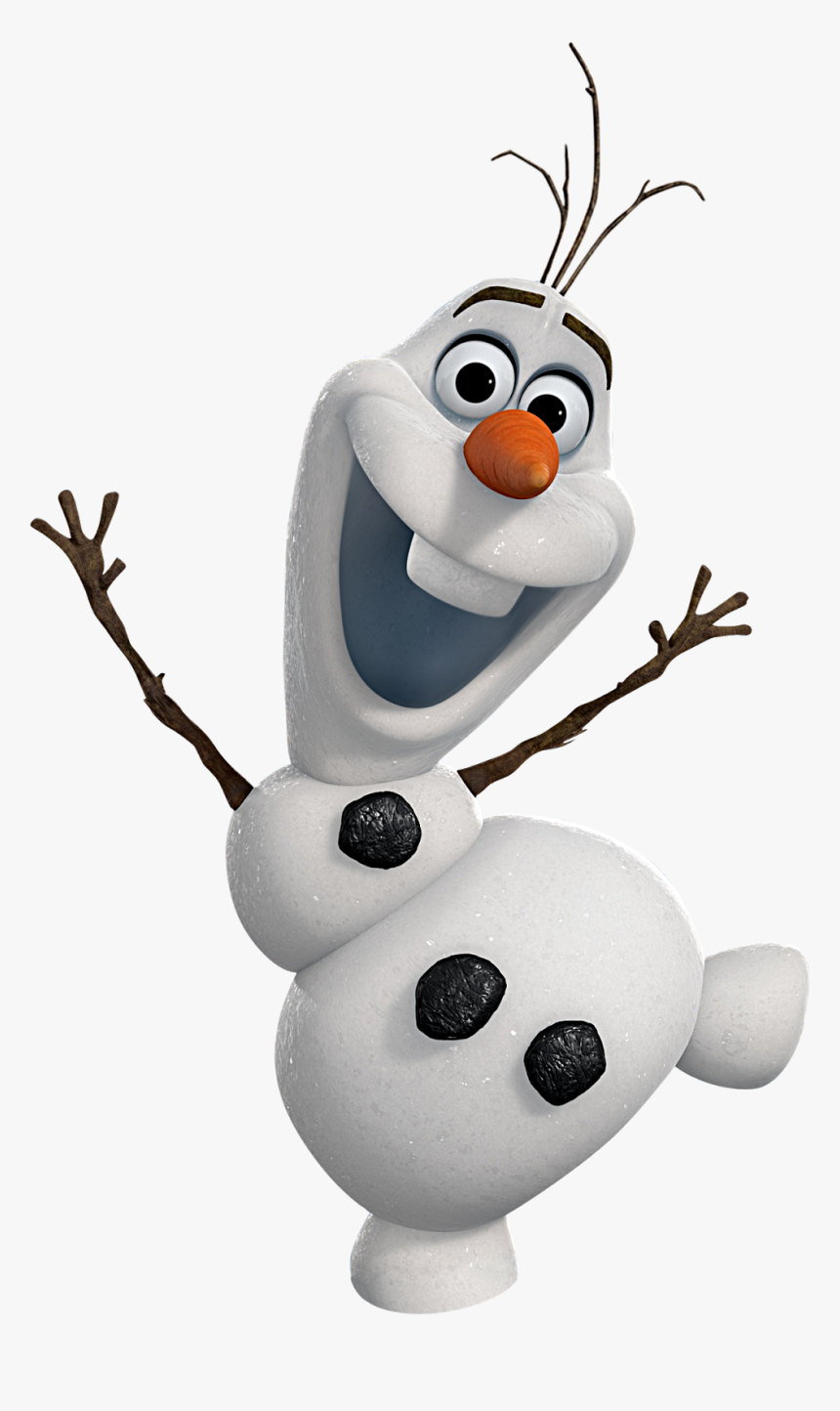 Free Frozen Clip Art - Olaf The Snowman, HD Png Download, Free Download