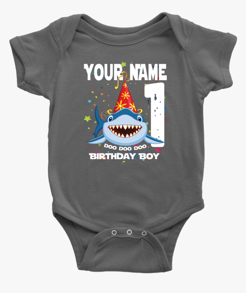 Vnsupetramp Baby Shark Birthday Boy Personalized Baby - Baby Shark T Shirt For Boys, HD Png Download, Free Download