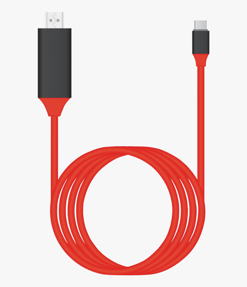 Transparent Cord Clipart - Type C To Hdtv Cable, HD Png Download, Free Download