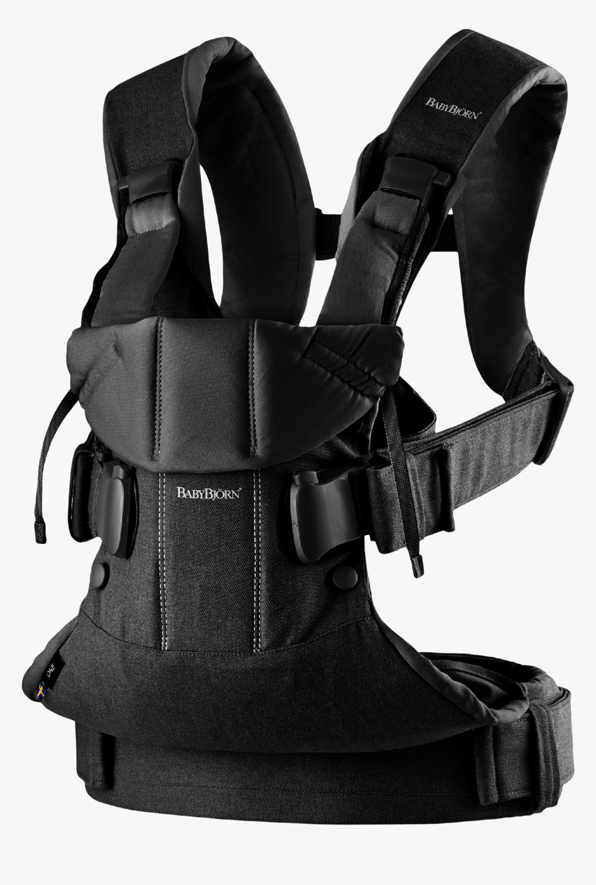 Baby Carrier One Black Cotton - Baby Bjorn One Carrier Black, HD Png Download, Free Download