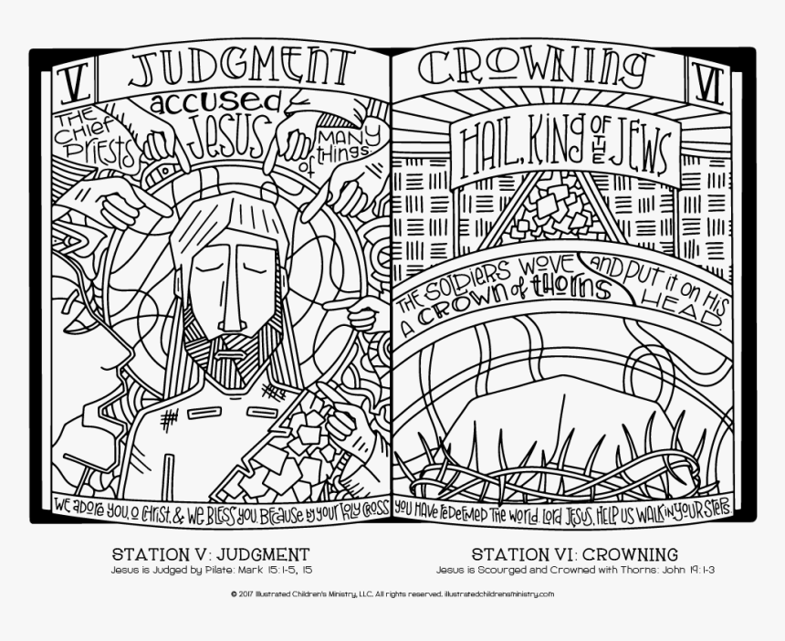 Transparent Jesus Crown Of Thorns Png - 1 John 2 15 17 Coloring Page, Png Download, Free Download