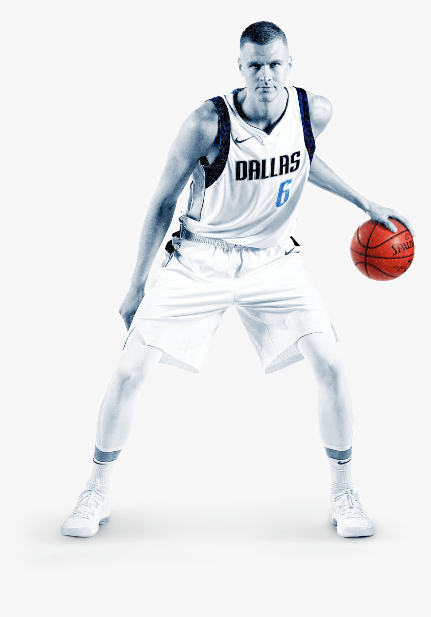 Kristaps Porzingis Mavericks Trainging, HD Png Download, Free Download