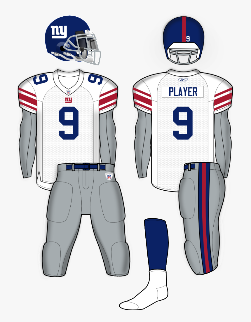 Giantsroad - Logos And Uniforms Of The New York Giants, HD Png Download, Free Download