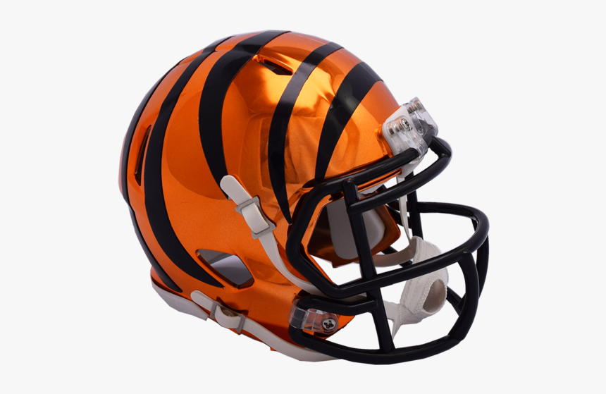 Cincinnati Bengals Chrome Riddell Speed Mini Football - Riddell Nfl Mini Chrome Helmet, HD Png Download, Free Download