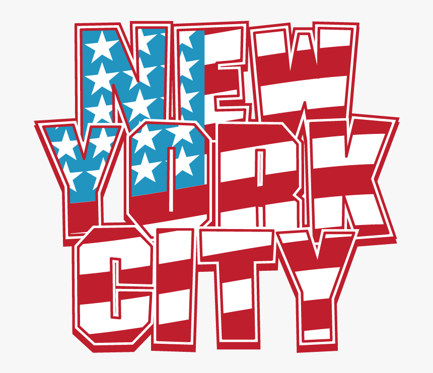 New York City Nyc Usa American Flag Stars Stripes Patriotic, HD Png Download, Free Download