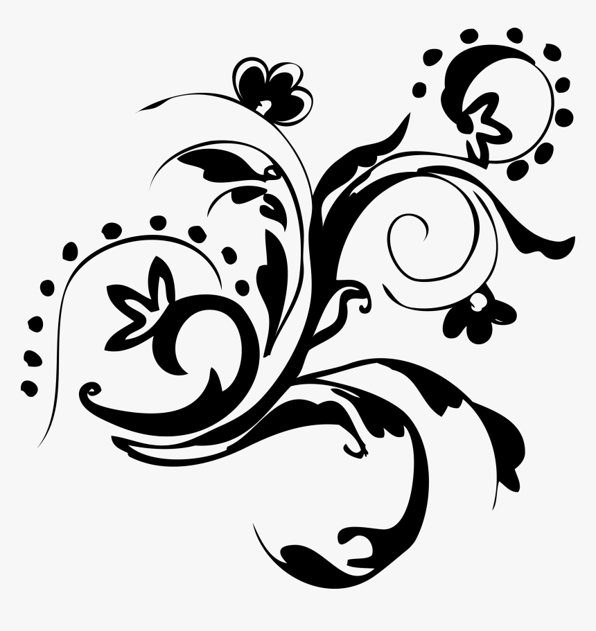 Picture Free Stock Swirls Png Google Search - Free Floral Vector Png, Transparent Png, Free Download
