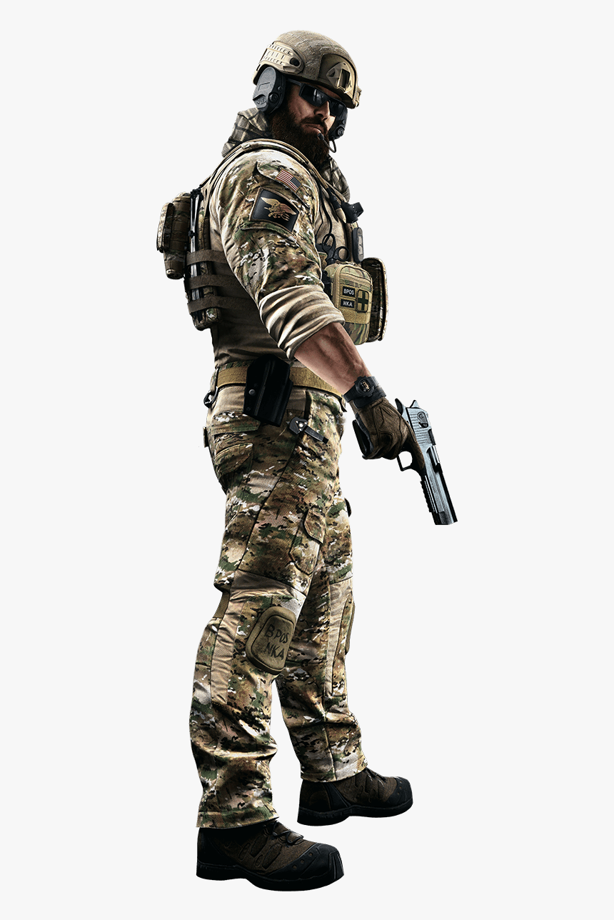 Black Beard Png - Blackbeard Rainbow Six Transparent, Png Download, Free Download