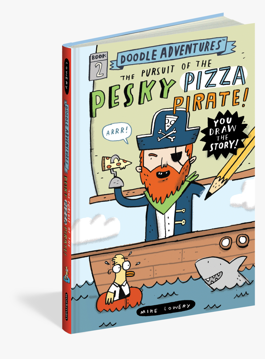 Cover - Doodle Adventures: The Pursuit Of The Pesky Pizza Pirate!, HD Png Download, Free Download