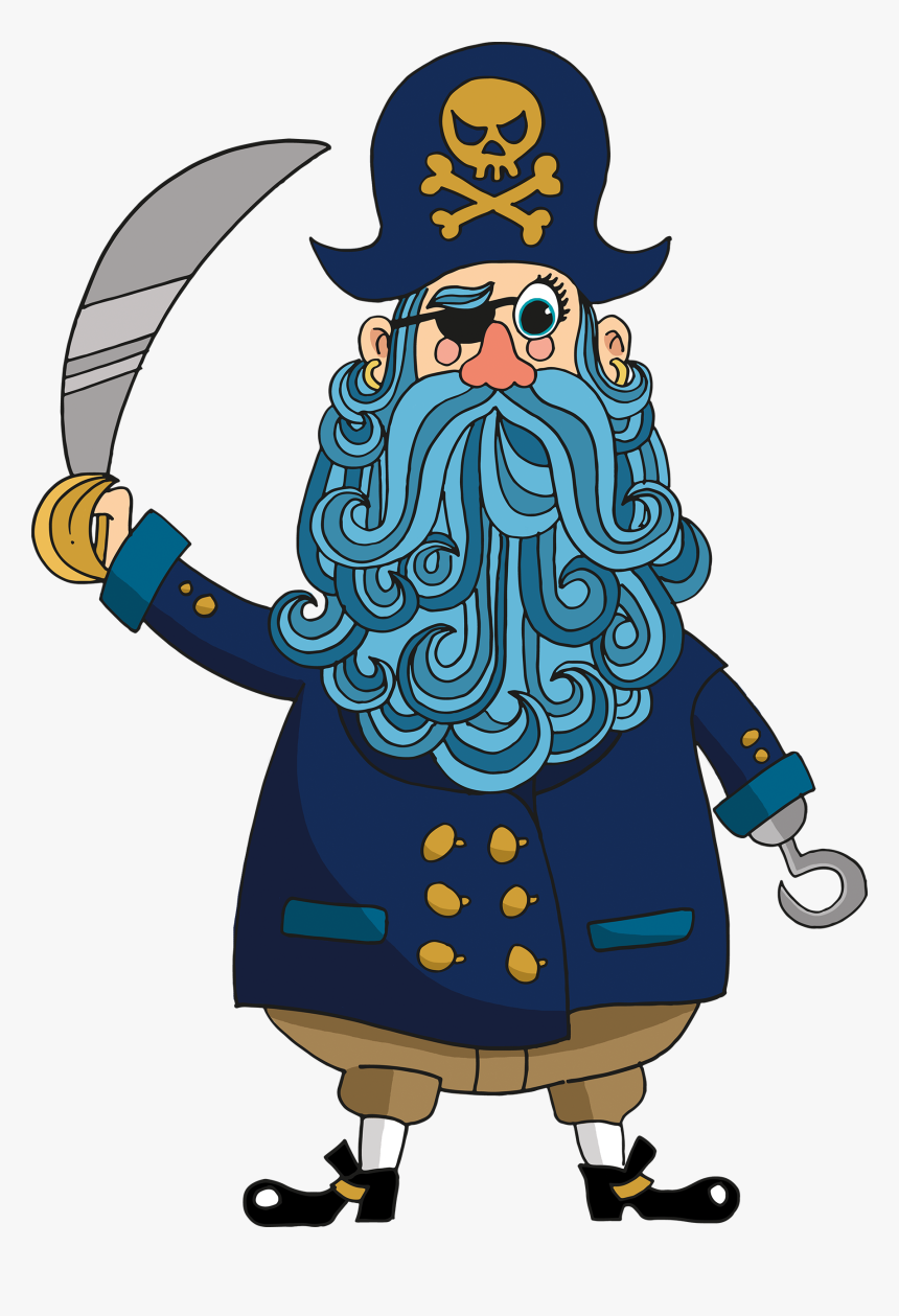 Captain Long Beard, HD Png Download, Free Download