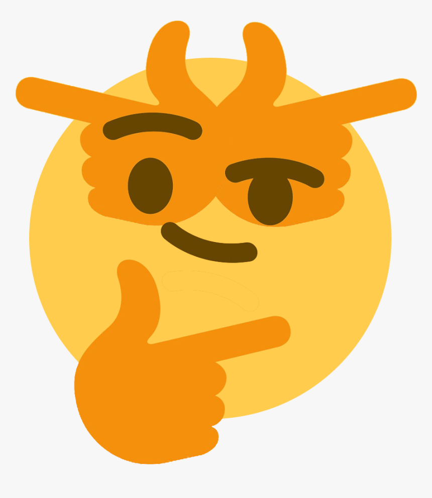 Discord Thinking Emoji Png, Transparent Png, Free Download