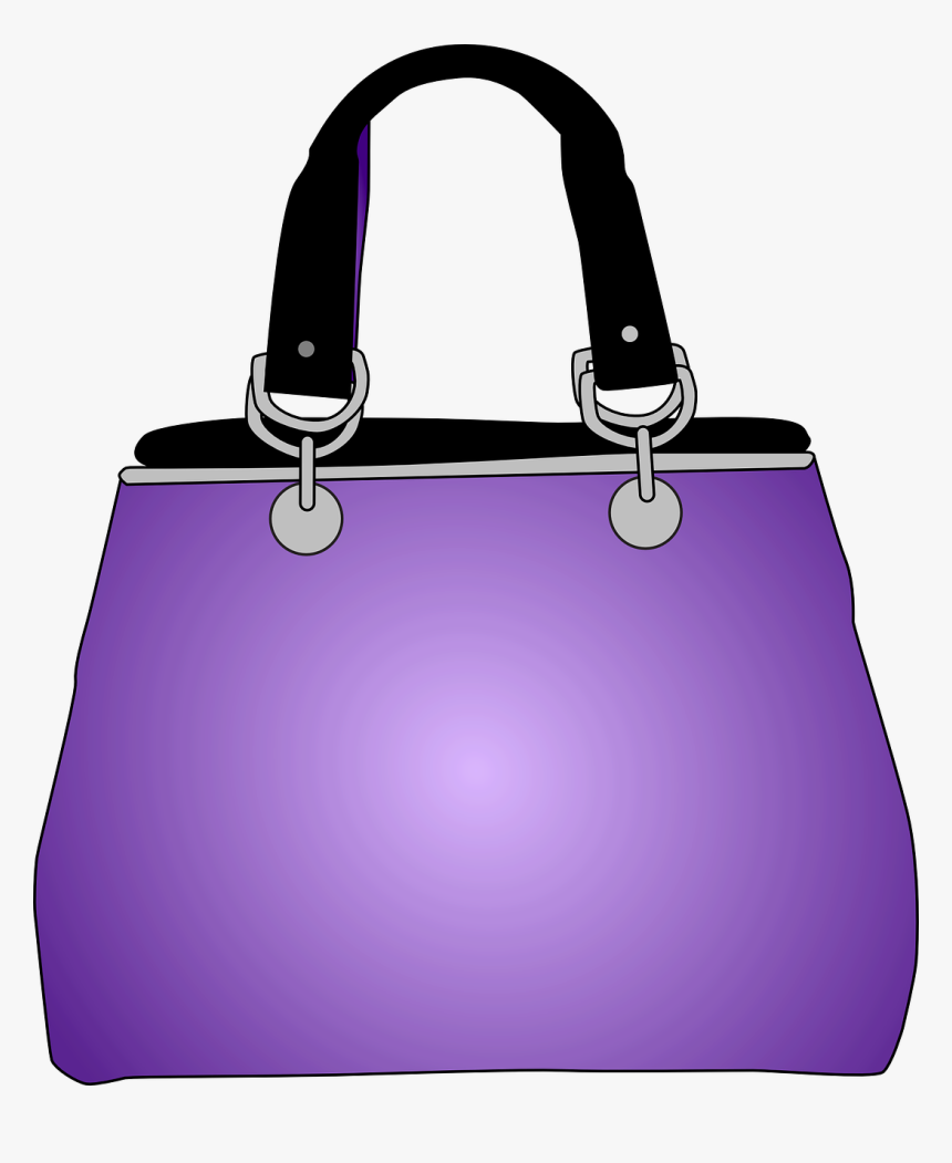 Purple Purse Clipart, HD Png Download, Free Download