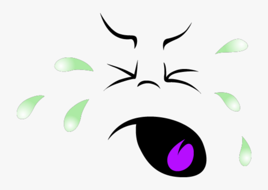 #mq #green #tears #eyes #eye #emoji #emojis , Png Download, Transparent Png, Free Download