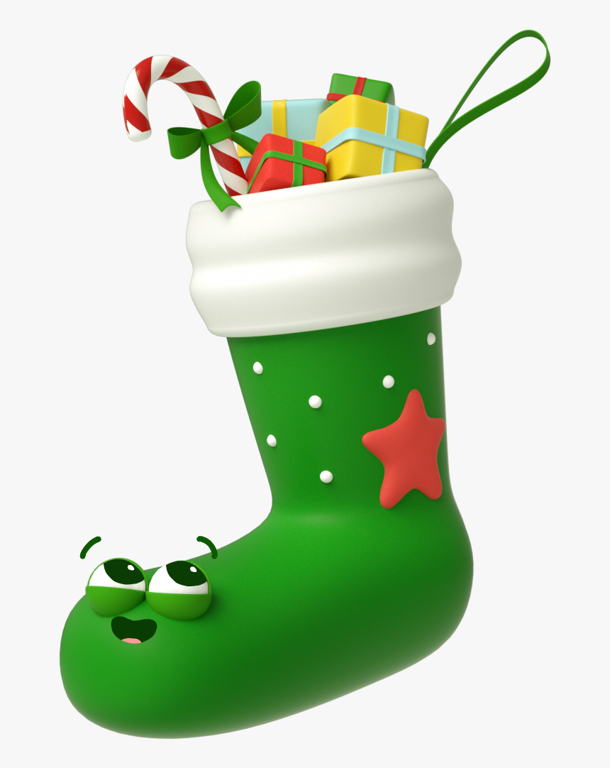 Christmas Stocking, HD Png Download, Free Download